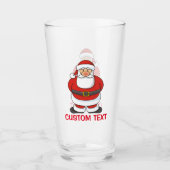 Verre Santa Claus (Devant)