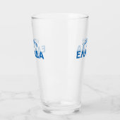 Verre Santorin Grèce en détresse (Gauche)