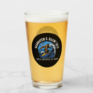 Verre Sasquatch's Silent Sets Surfing Bigfoot Beer
