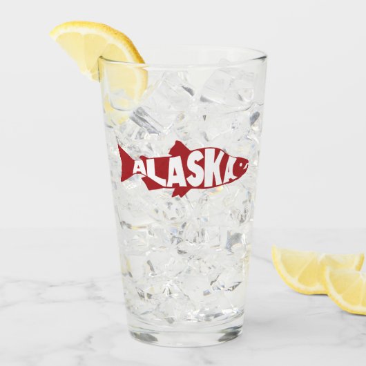 Verre Saumon de l'Alaska (Devant glace)
