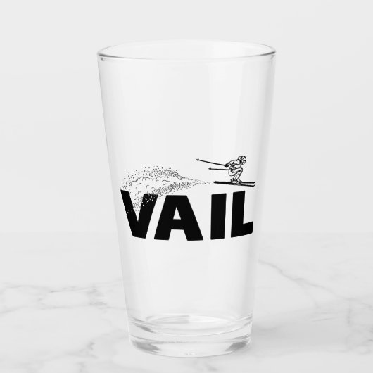 Verre Sauteur à ski de Vail Colorado (Devant)