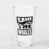 Verre Sauvez Les Baleines (Dos)