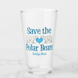 Verre Sauvez les ours polaires