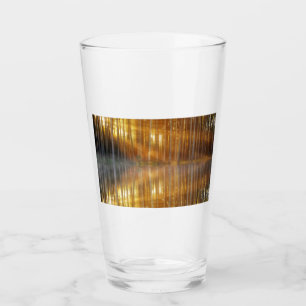 Verre Scène de la forêt de Misty