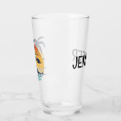 Verre Scène estivale tropicale (Gauche)