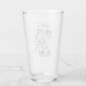 Verre Scène minimale de la Nativité orthodoxe (Dos)