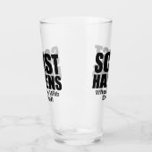 Verre Schist Happens - Géologue personnalisable (Gauche)