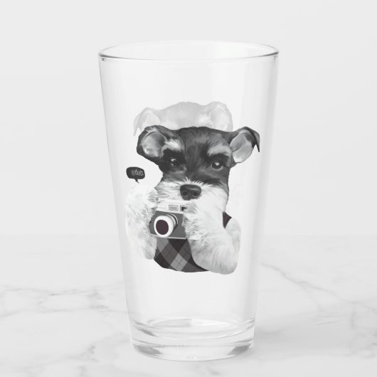 Verre Schnauzer avec caméra (Dos)