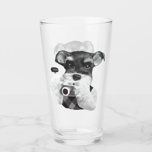 Verre Schnauzer avec caméra (Devant)