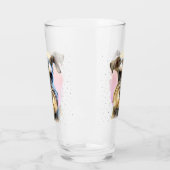 Verre Schnauzer Miniature Amoureux des chiens mignon ani (Gauche)