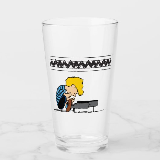 Verre Schroeder Charlie Musique Brown (Devant)
