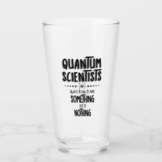 Verre Scientifiques quantiques (Devant)