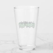 Verre Scooby-Doo ! Logo Monster Silhouette (Dos)