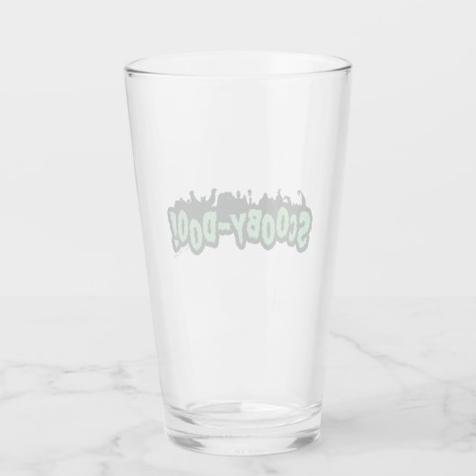 Verre Scooby-Doo ! Logo Monster Silhouette (Dos)