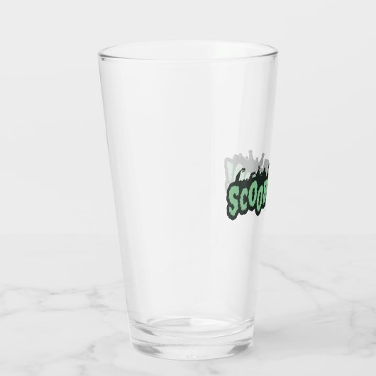 Verre Scooby-Doo ! Logo Monster Silhouette (Droite)