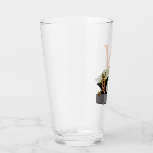 Verre Scooby-Doo | V est pour Vampire (Droite)