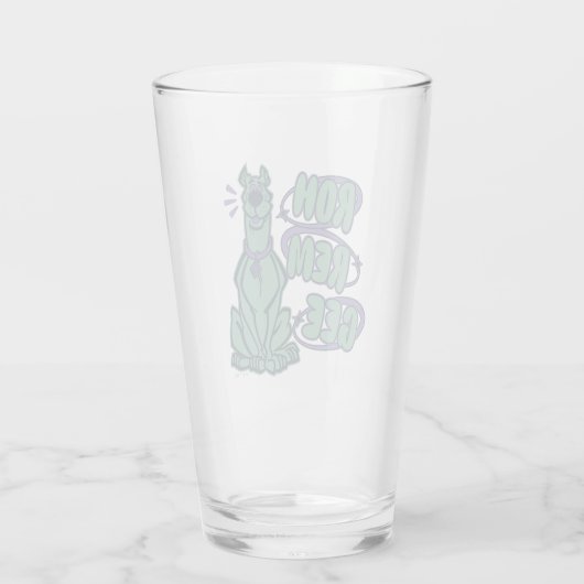 Verre Scooby rétro "OMG" (Dos)