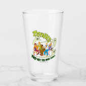 Verre Scooby Which Way for More Candy ? (Devant)
