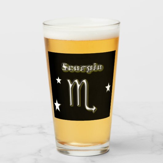 Verre Scorpio (Devant (rempli))
