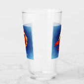 Verre Scorpio en bleu (Gauche)