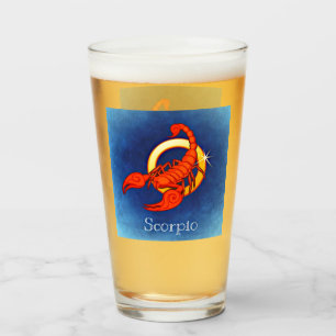 Verre Scorpio en bleu