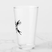 Verre Scorpio noir Scorpion étoile (Gauche)