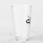 Verre Scorpio noir Scorpion étoile (Droite)
