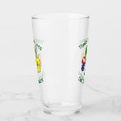 Verre Scot Lion irlandais drapeaux américains Shamrock p (Gauche)