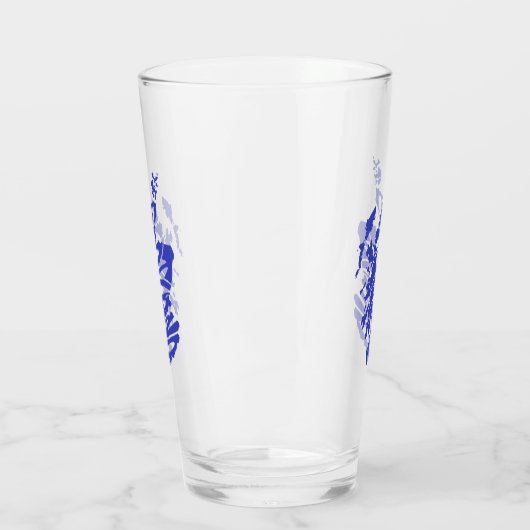 Verre Scotland Silhouette Word Art (Gauche)