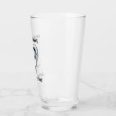 Verre "Se désaltérer en riant... - Bière de pêche (Gauche)