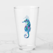 Verre Seahorse Glassware Tumbler Stein (Dos)