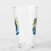Verre Seas Day Retro Dolphin Océan esthétique (Gauche)