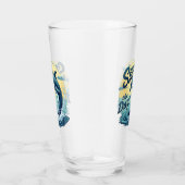 Verre Seas Day Retro Dolphin Océan esthétique (Droite)