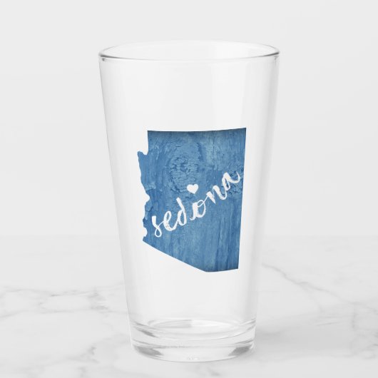 Verre Sedona Arizona Wood Grain (Devant)