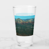 Verre Sedona et Coffee Pot Rock vus d'en haut (Dos)