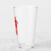 Verre Selina Kyle Catwoman - logo (Gauche)