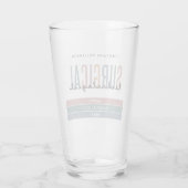 Verre Semaine ou technologie de technologue chirurgical (Dos)