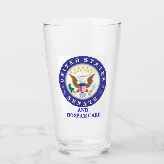 VERRE SÉNAT DES ÉTATS-UNIS ET SOINS D'ACCUEIL (Devant)