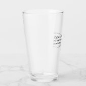 Verre Sense And Sensibility Quote I (Droite)