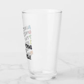 Verre sensibilisation sur l'autisme Acrostique mignon po (Gauche)