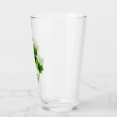 Verre Sentez Lucky St Patrick's Day Glass avec Shamrock (Gauche)