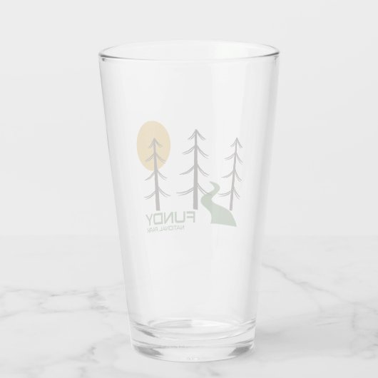 Verre sentier du parc national Fundy (Dos)