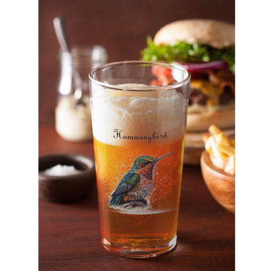 Verre Serenade de colibri bijoux, coutume