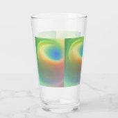 Verre Serenity in Green : Light Shades Glass Cup" ? (Dos)