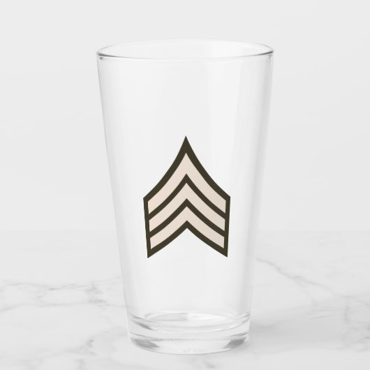 Verre Sergent d'armée (Devant)