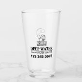 Verre Service de guide de pêche (Devant)