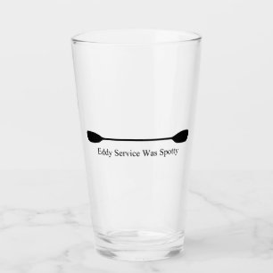 Verre Service de tourbillon était inégal Pagaie de kayak