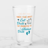 Verre Seuls Les Meilleurs Dads De Chat Sont Promus Aux D (Devant)