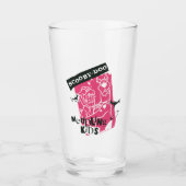 Verre Shaggy and Scooby Doo Meddling Kids Punk Outline (Devant)