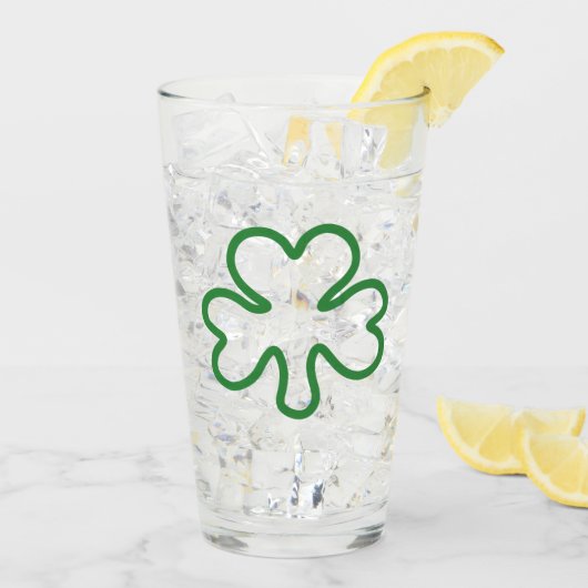 Verre Shamrock (Dos glace)
